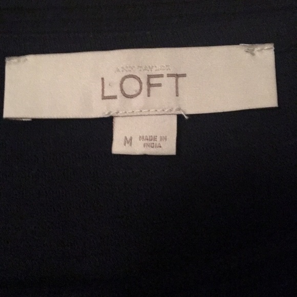 LOFT Navy Blue Top - Picture 6 of 8